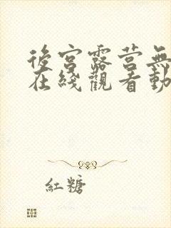 后宫露营无删减在线观看动漫