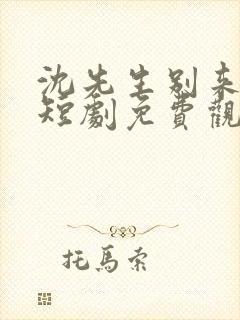 沈先生别来无恙短剧免费观看