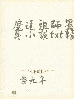 魔道祖师墨香铜臭小说txt精校版