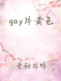 gay片黄色