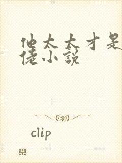 他太太才是真大佬小说