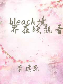 bleach境界在线观看免费全集