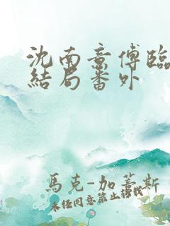 沈南意傅临洲大结局番外