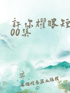 许你耀眼短剧100集