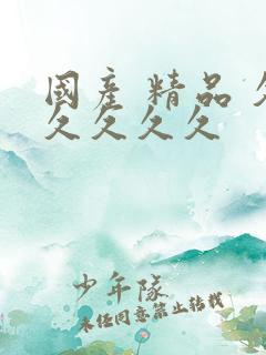 国产 精品 久久久久久