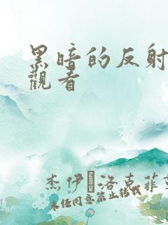 黑暗的反射免费观看