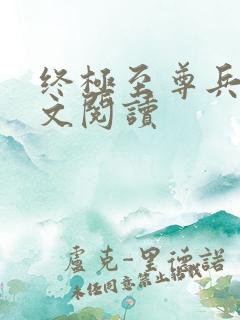 终极至尊兵王全文阅读