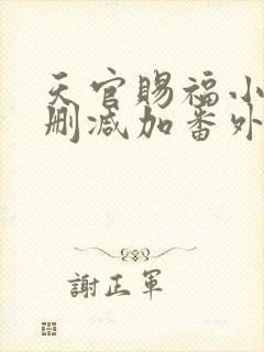 天官赐福小说无删减加番外txt