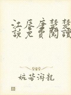 江辰唐楚楚的小说免费阅读最新1347章