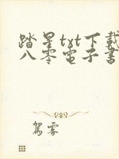 踏星txt下载八零电子书