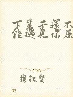 下辈子还不一定能遇见你原唱