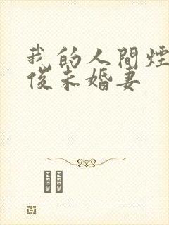 我的人间烟火索俊未婚妻