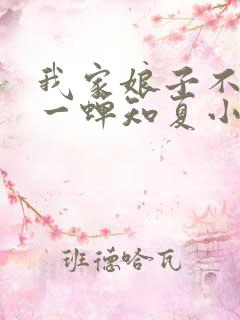 我家娘子不对劲一蝉知夏小说全集txt