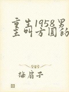 重生1958男主叫方圆的小说