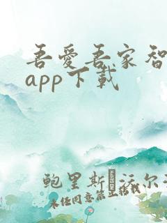 吾爱吾家智能锁app下载