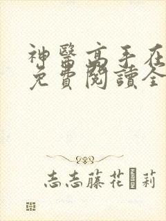 神医高手在都市免费阅读全文