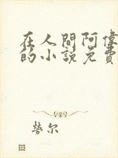 在人间阿伟芳姨的小说免费阅读