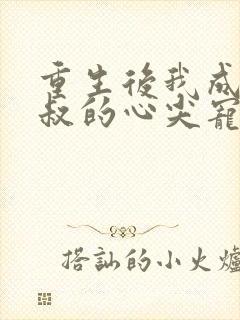 重生后我成了皇叔的心尖宠免费阅读