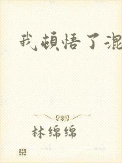 我顿悟了混沌体