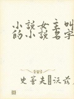 小说女主叫南晚的小说名字