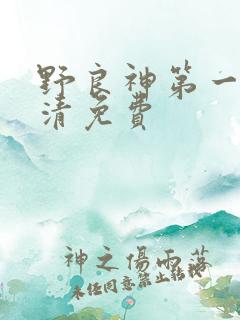 野良神第一季超清免费