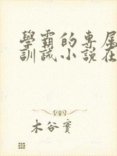 学霸的专属教育训诫小说在线阅读