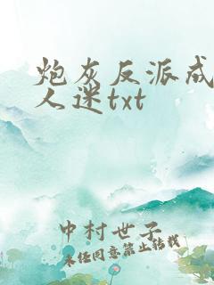 炮灰反派成了万人迷txt