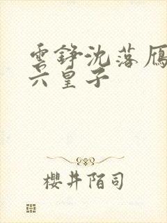 云铮沈落雁无敌六皇子