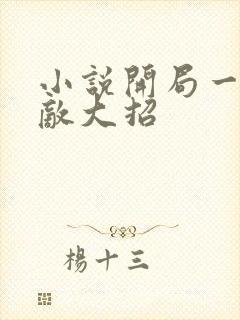 小说开局一身无敌大招