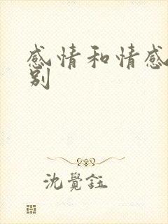 感情和情感的区别