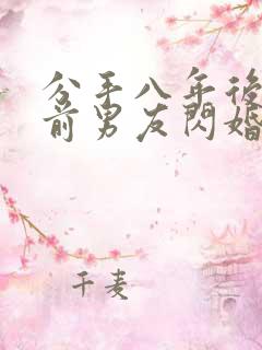 分手八年后我和前男友闪婚了免费阅读