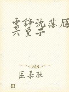 云铮沈落雁无敌六皇子