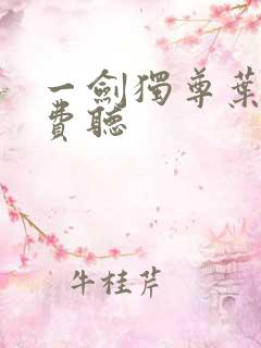 一剑独尊叶玄免费听