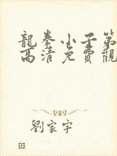 龙拳小子第一季高清免费观看