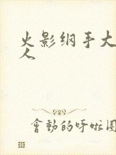 火影纲手大战鸣人