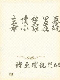 主仆双男恶魔少爷小说在线阅读