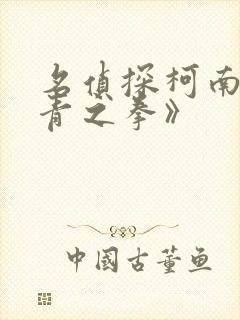 名侦探柯南《绀青之拳》