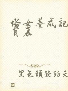 俗女养成记2演员表