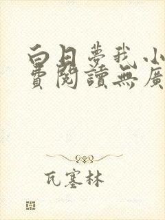 白日梦我小说免费阅读无广告