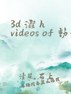 3d 涩 h videos of 动漫