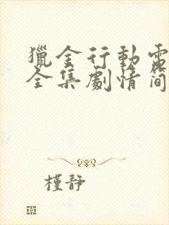 猎金行动电视剧全集剧情简介