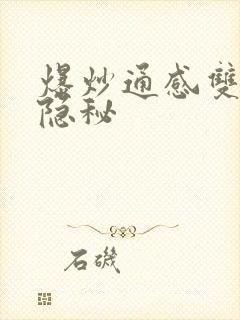 爆炒通感双胞胎隐秘