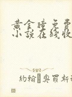 黄金瞳免费有声小说在线收听