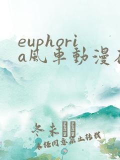 euphoria风车动漫在线观看