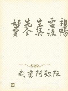 好先生电视剧免费全集流畅版