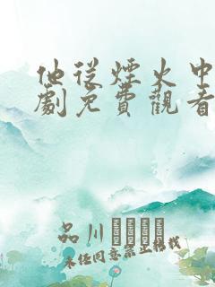 他从烟火中来短剧免费观看