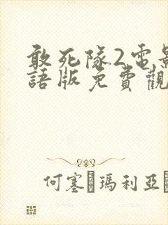 敢死队2电影国语版免费观看