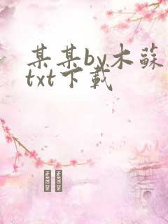 某某by木苏里txt下载