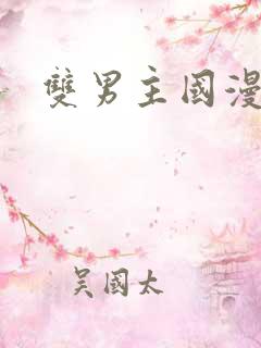 双男主国漫推荐