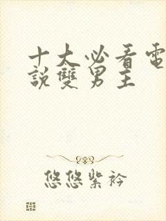 十大必看电竞小说双男主